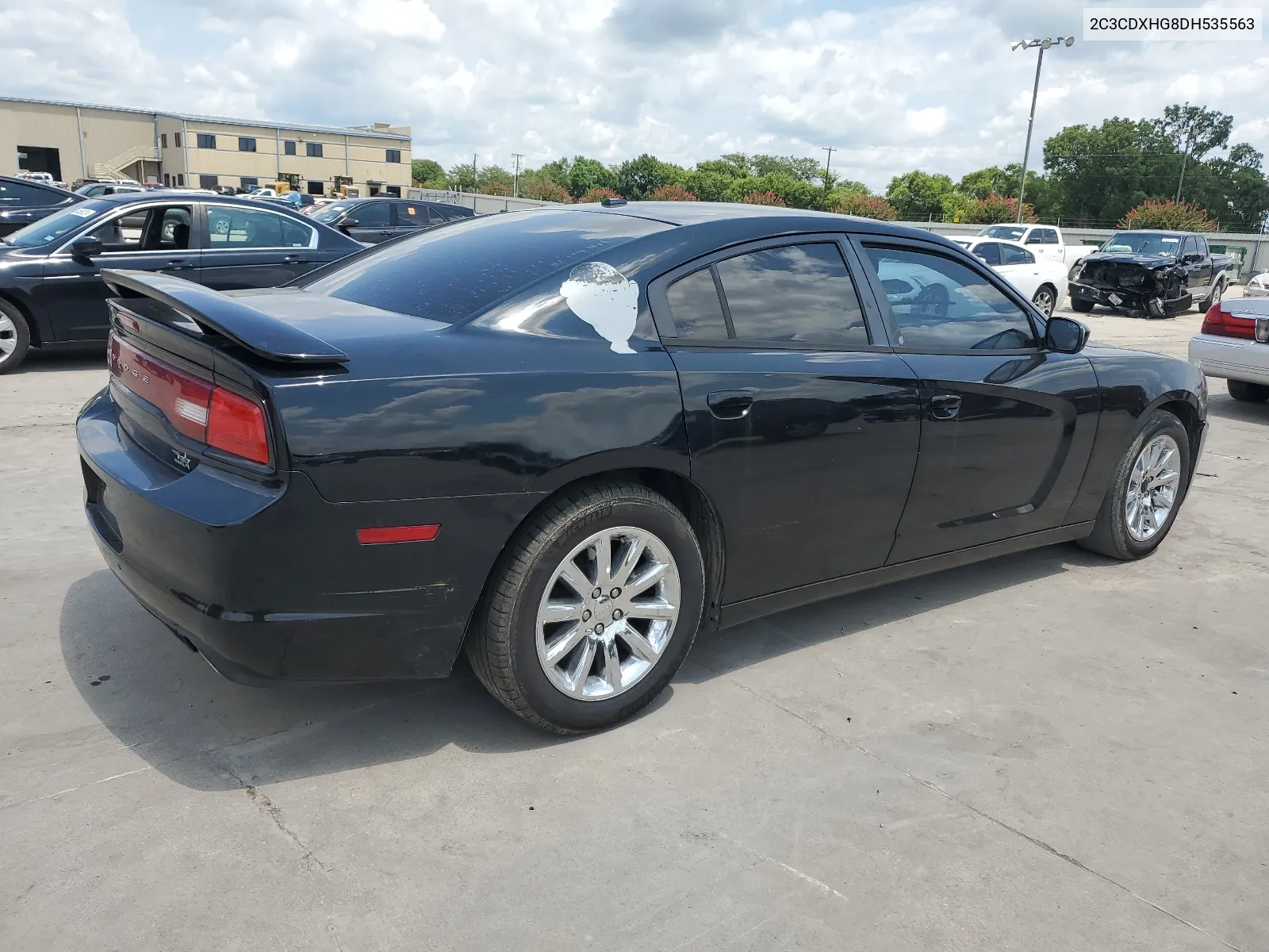 2013 Dodge Charger Sxt VIN: 2C3CDXHG8DH535563 Lot: 64382044