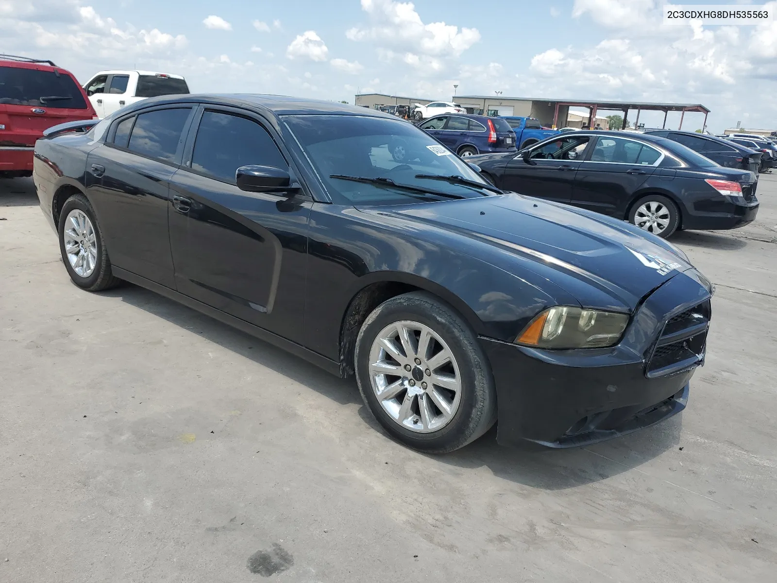 2013 Dodge Charger Sxt VIN: 2C3CDXHG8DH535563 Lot: 64382044