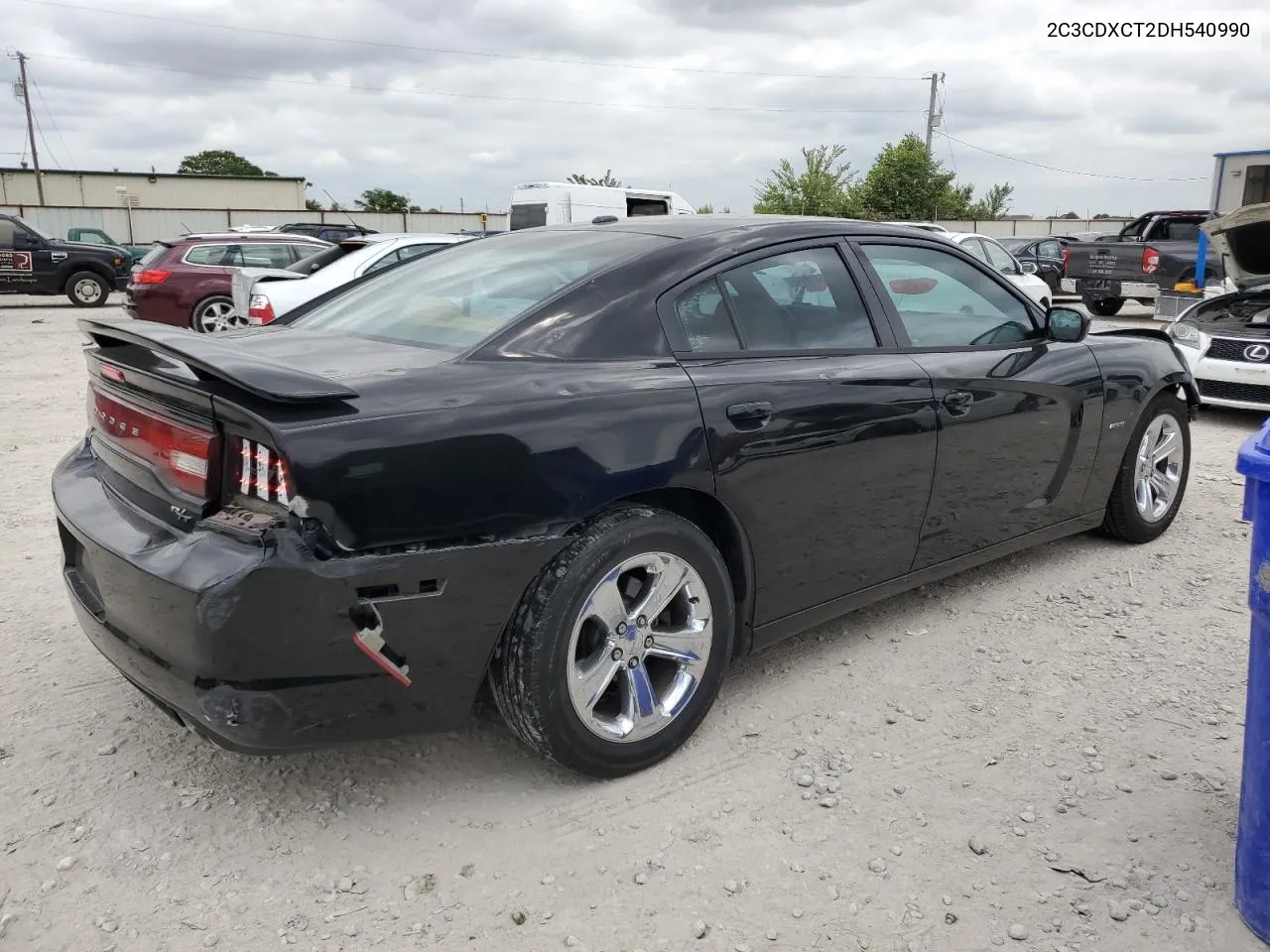 2C3CDXCT2DH540990 2013 Dodge Charger R/T