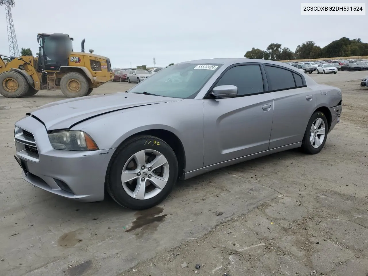 2013 Dodge Charger Se VIN: 2C3CDXBG2DH591524 Lot: 65602424