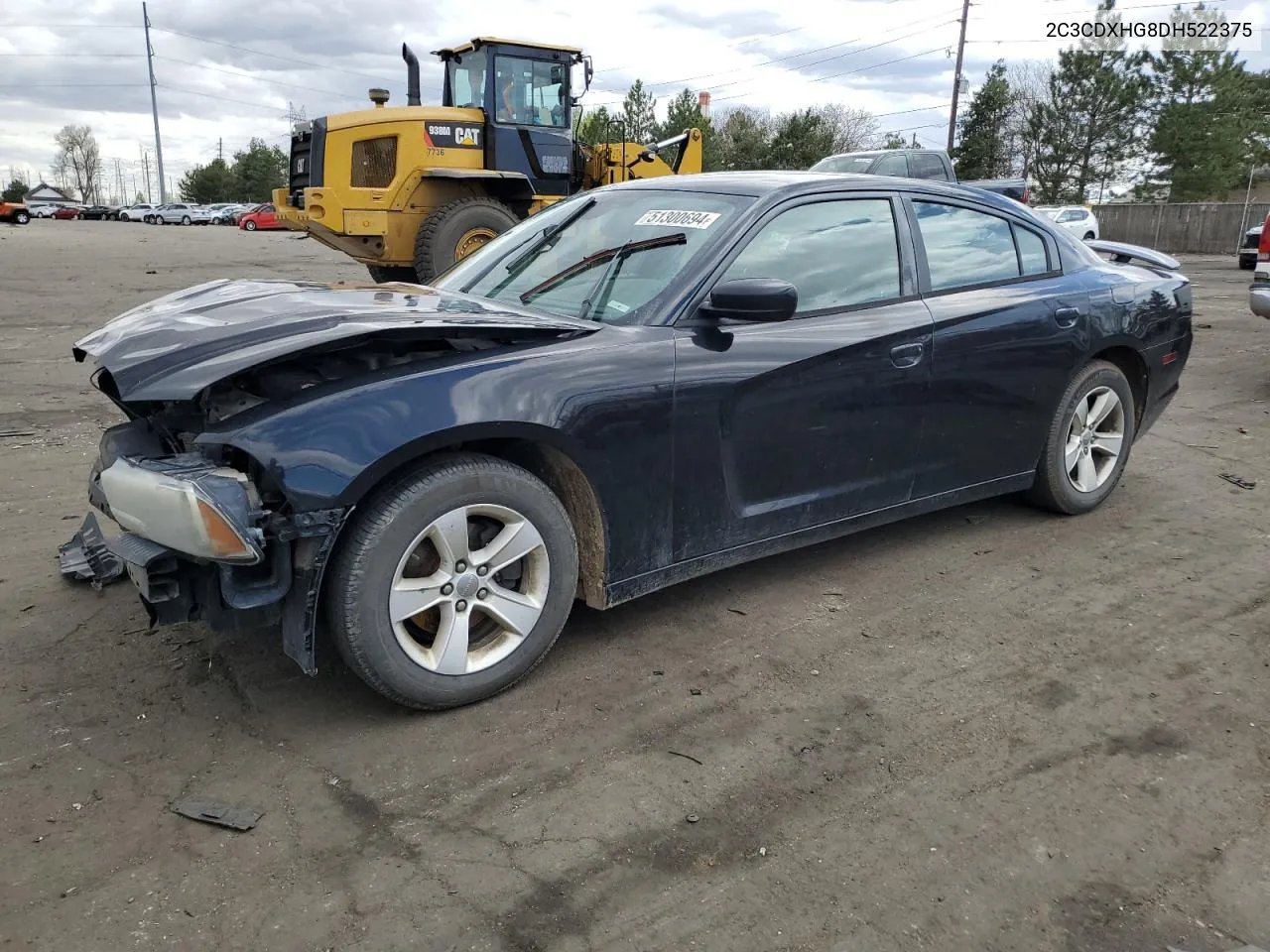 2C3CDXHG8DH522375 2013 Dodge Charger Sxt