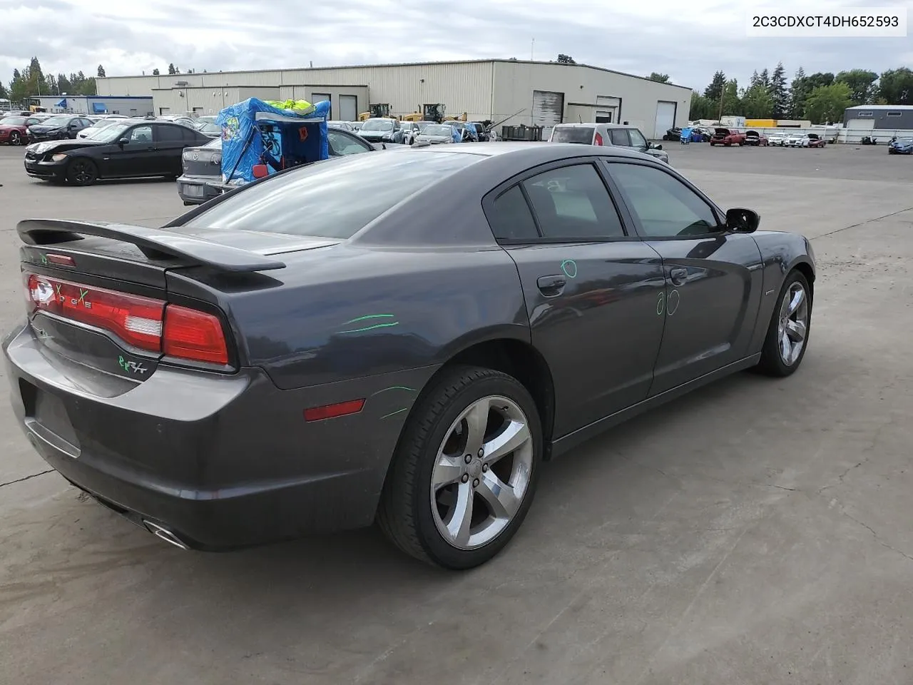 2013 Dodge Charger R/T VIN: 2C3CDXCT4DH652593 Lot: 68283364