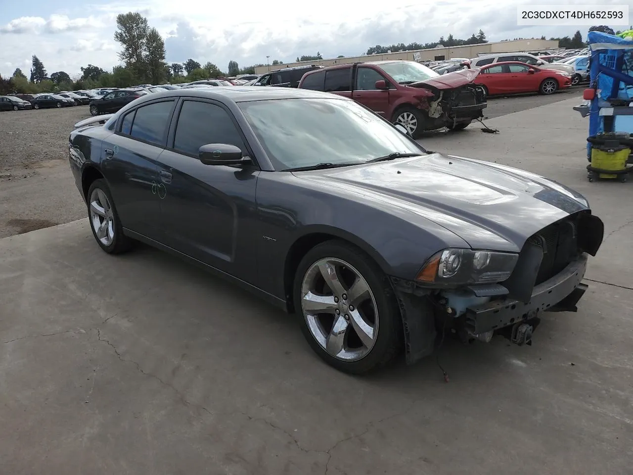 2C3CDXCT4DH652593 2013 Dodge Charger R/T