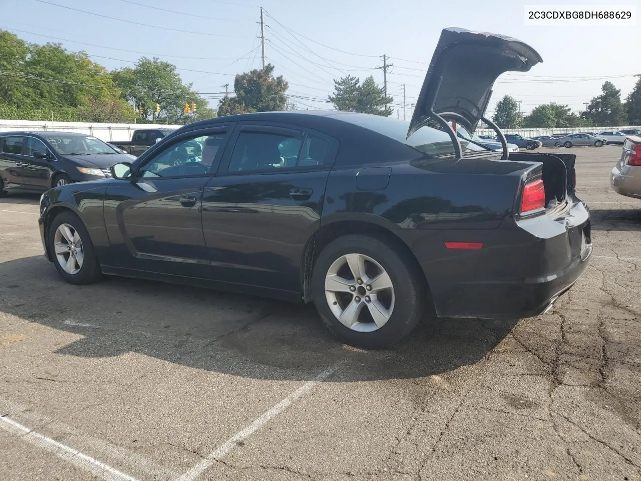 2013 Dodge Charger Se VIN: 2C3CDXBG8DH688629 Lot: 68621864