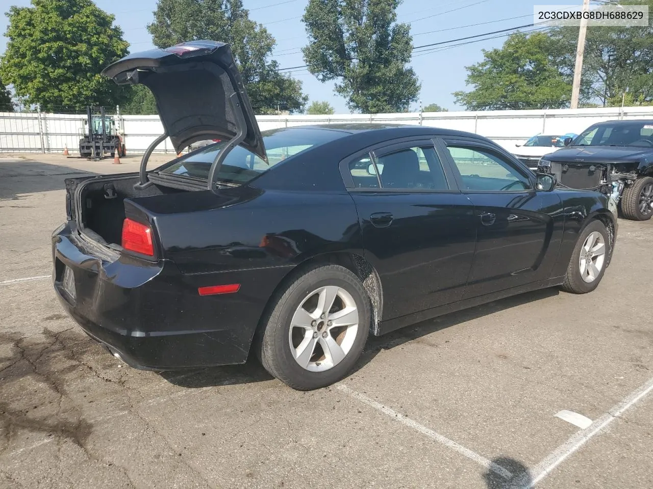 2013 Dodge Charger Se VIN: 2C3CDXBG8DH688629 Lot: 68621864