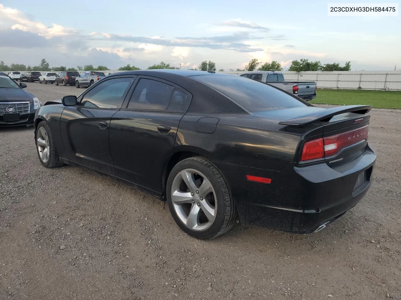 2C3CDXHG3DH584475 2013 Dodge Charger Sxt