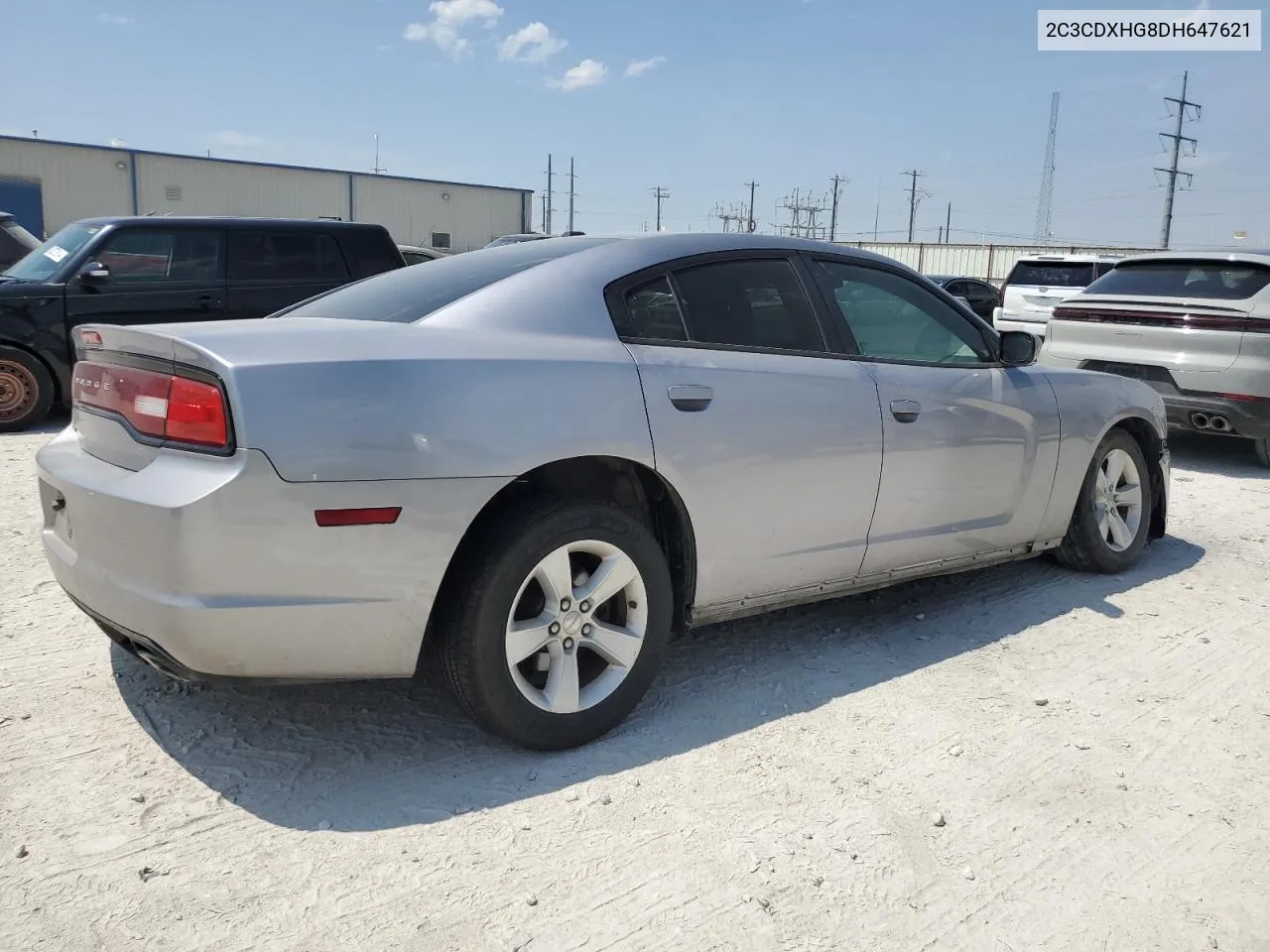 2C3CDXHG8DH647621 2013 Dodge Charger Sxt