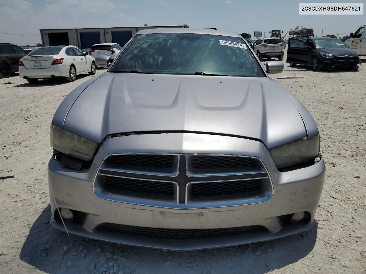 2C3CDXHG8DH647621 2013 Dodge Charger Sxt