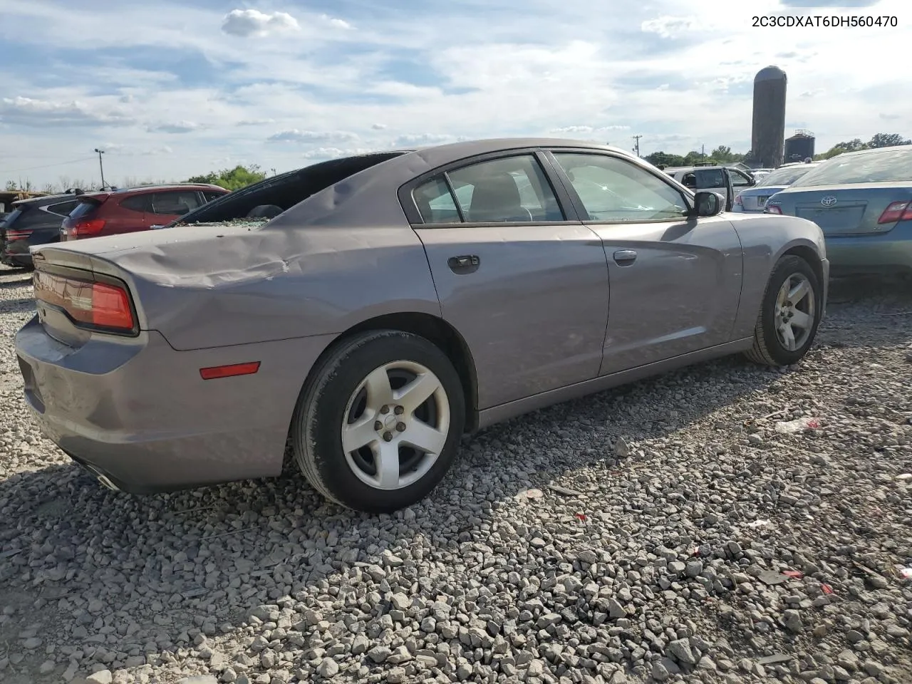 2013 Dodge Charger Police VIN: 2C3CDXAT6DH560470 Lot: 68795074