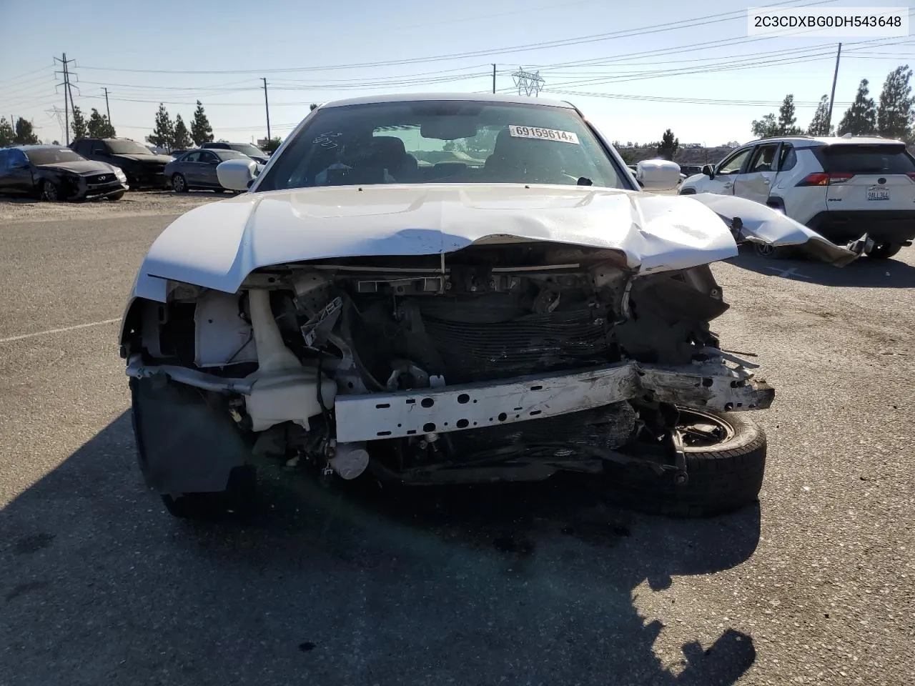 2013 Dodge Charger Se VIN: 2C3CDXBG0DH543648 Lot: 69159614