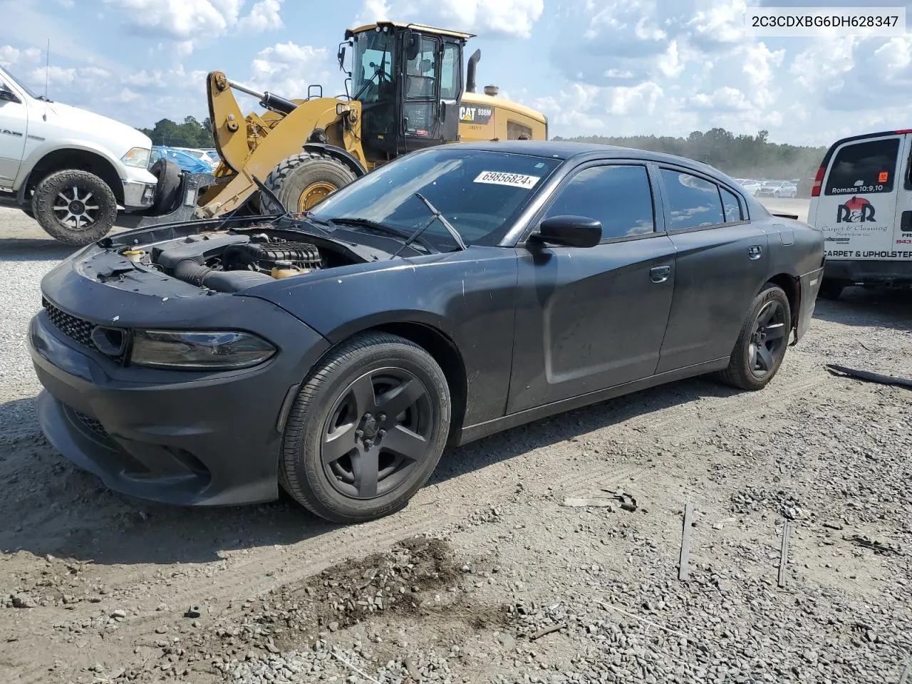 2013 Dodge Charger Se VIN: 2C3CDXBG6DH628347 Lot: 69856824