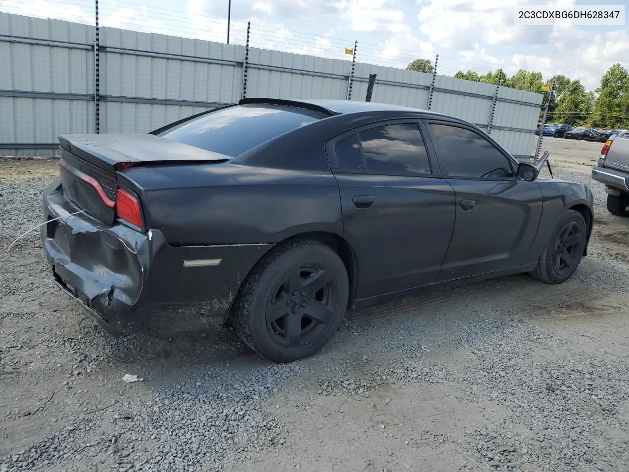 2013 Dodge Charger Se VIN: 2C3CDXBG6DH628347 Lot: 69856824