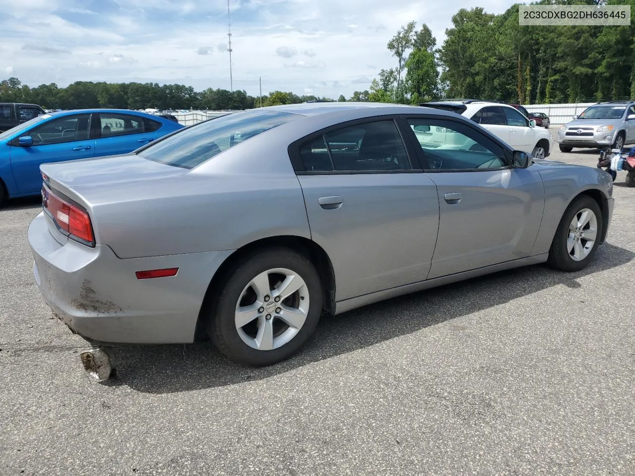 2013 Dodge Charger Se VIN: 2C3CDXBG2DH636445 Lot: 70063374