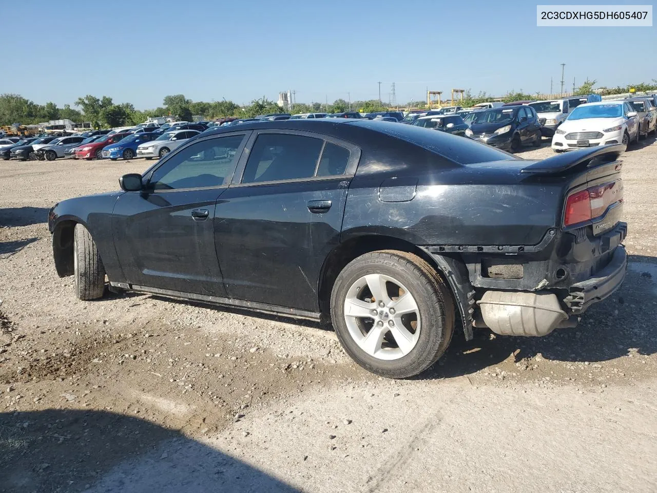 2C3CDXHG5DH605407 2013 Dodge Charger Sxt