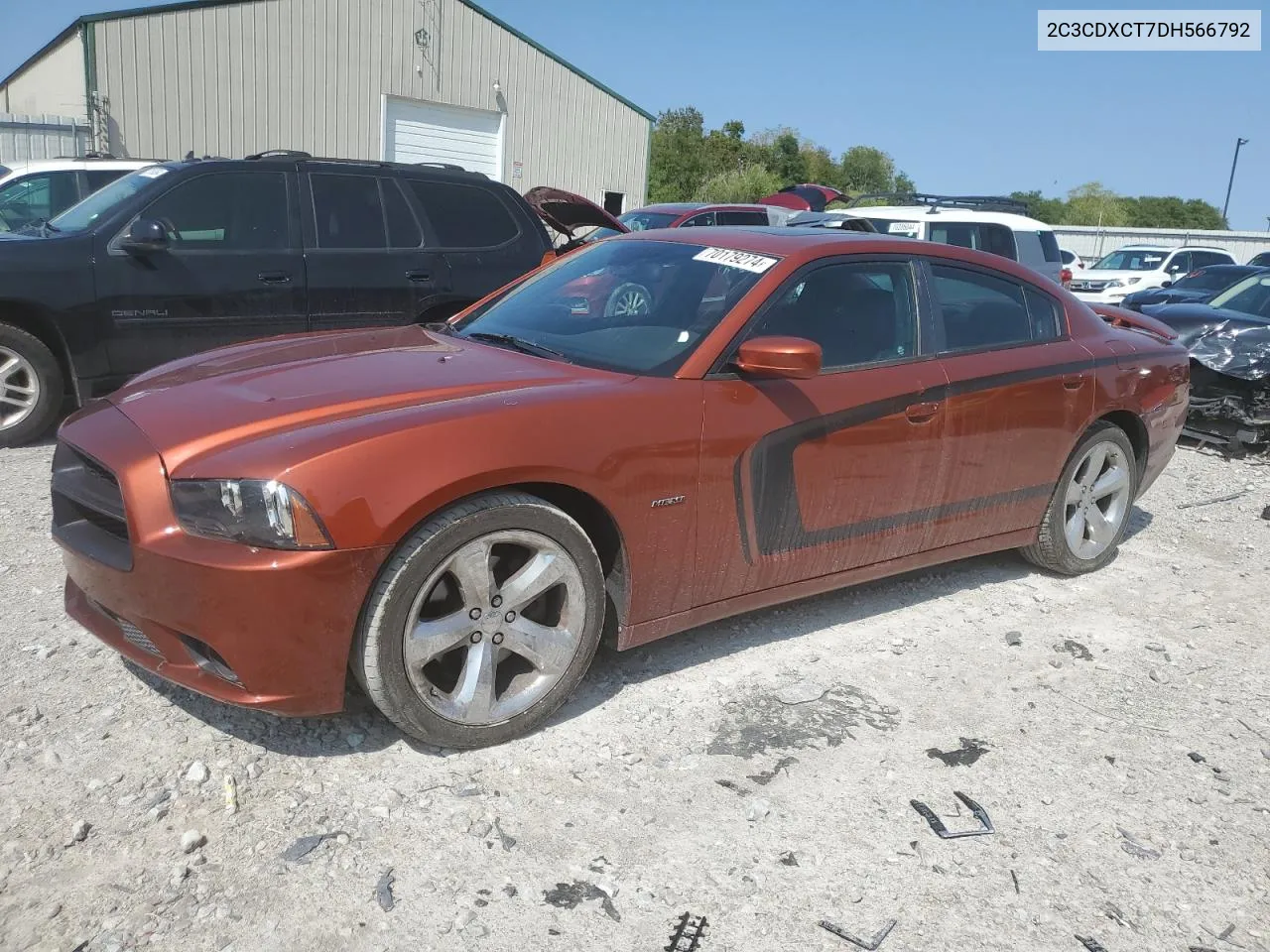 2013 Dodge Charger R/T VIN: 2C3CDXCT7DH566792 Lot: 70179274