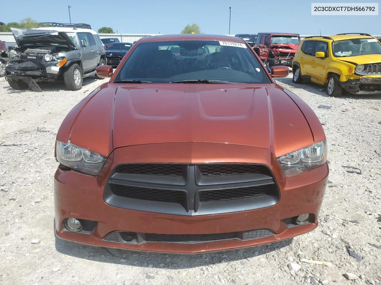 2C3CDXCT7DH566792 2013 Dodge Charger R/T