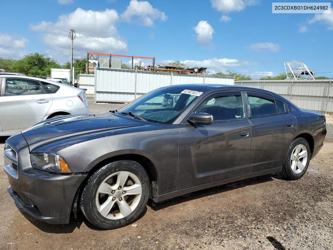 2013 Dodge Charger Se VIN: 2C3CDXBG1DH624982 Lot: 70310704