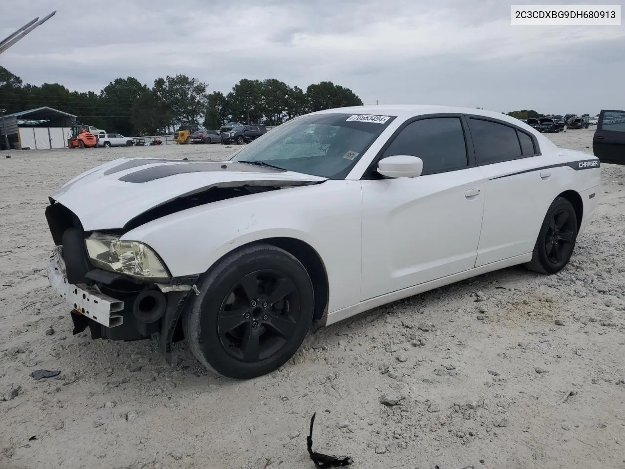 2013 Dodge Charger Se VIN: 2C3CDXBG9DH680913 Lot: 70563494