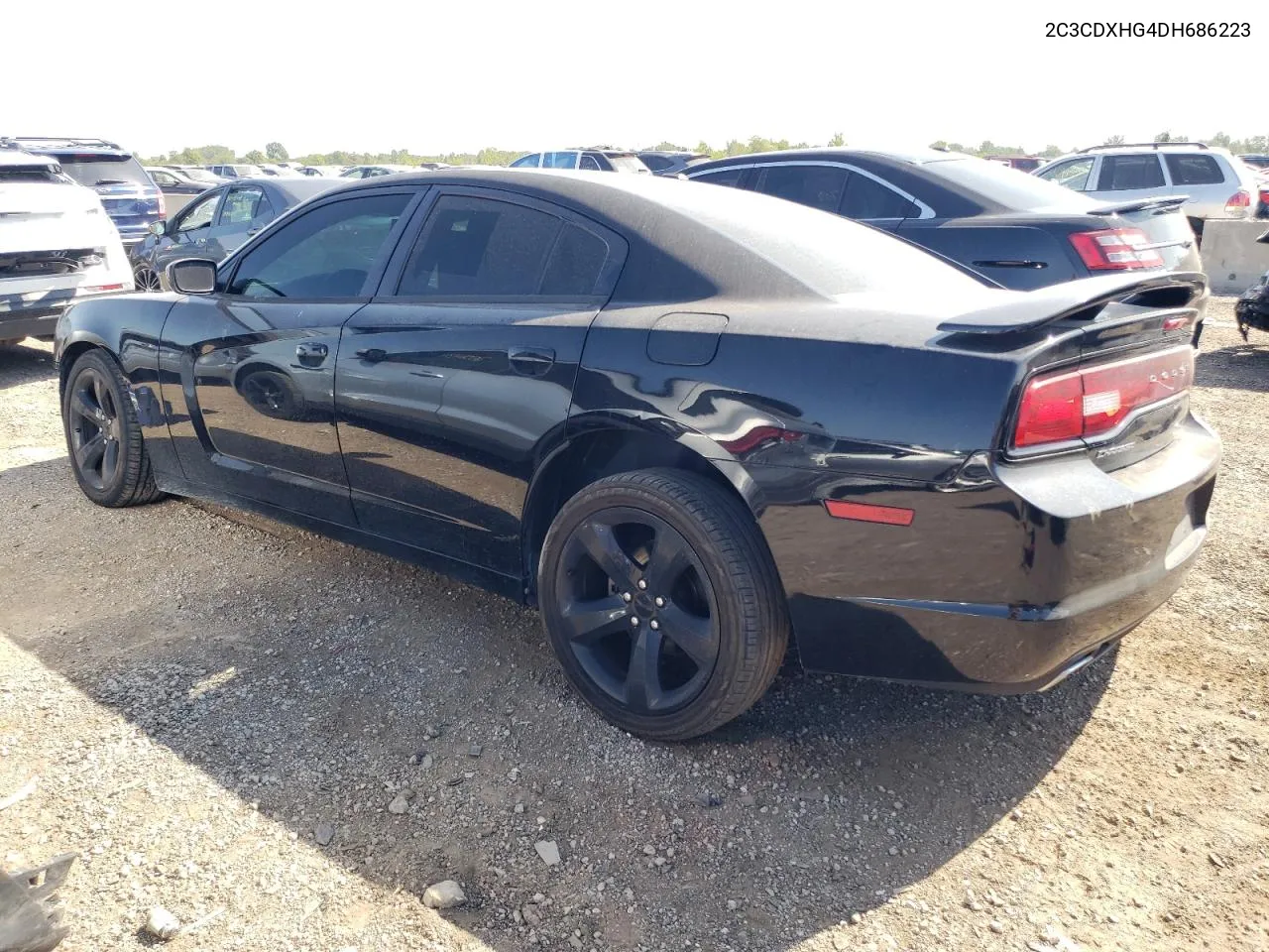 2013 Dodge Charger Sxt VIN: 2C3CDXHG4DH686223 Lot: 70600254