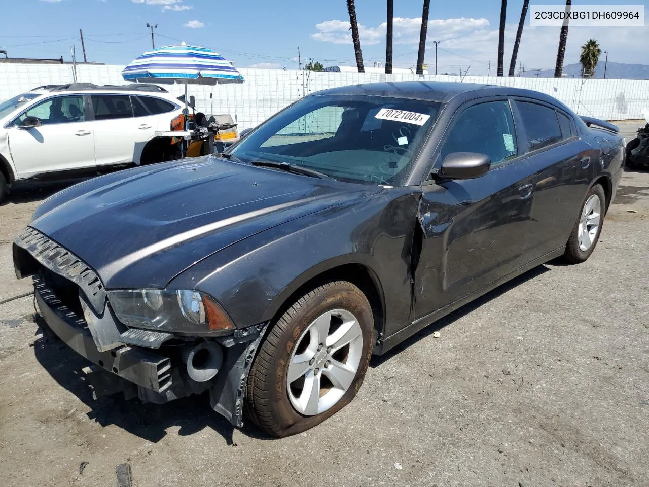 2013 Dodge Charger Se VIN: 2C3CDXBG1DH609964 Lot: 70721004