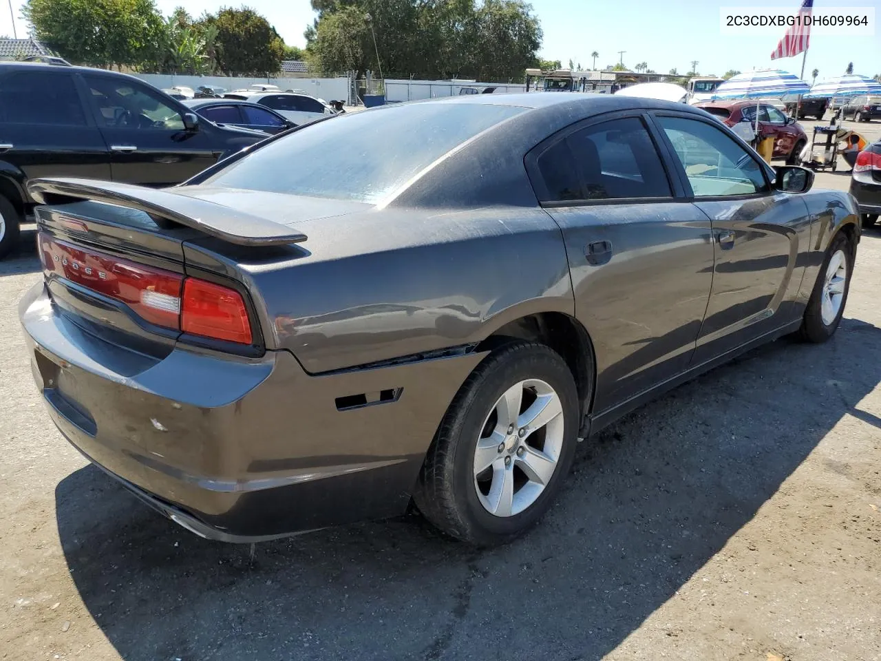 2013 Dodge Charger Se VIN: 2C3CDXBG1DH609964 Lot: 70721004