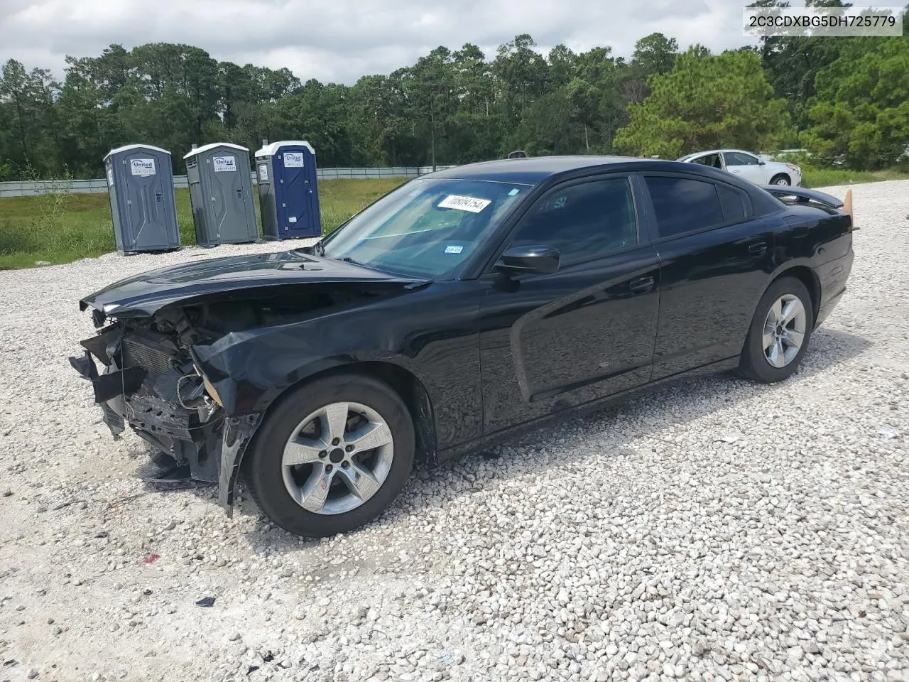 2013 Dodge Charger Se VIN: 2C3CDXBG5DH725779 Lot: 70809754