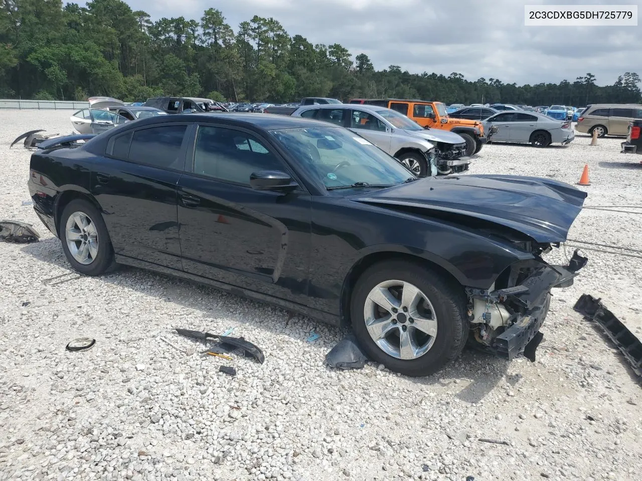 2013 Dodge Charger Se VIN: 2C3CDXBG5DH725779 Lot: 70809754