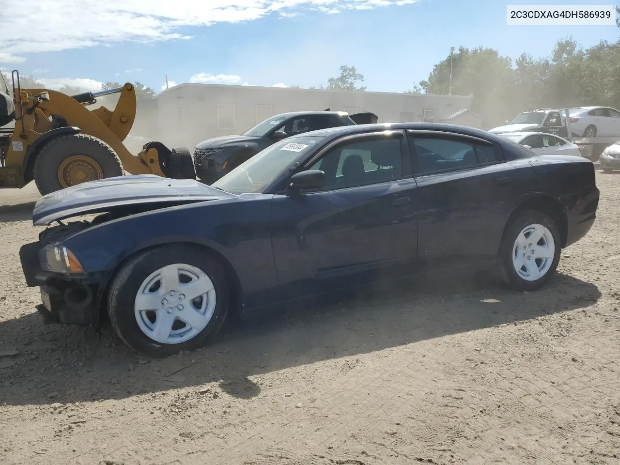 2013 Dodge Charger Police VIN: 2C3CDXAG4DH586939 Lot: 70991304