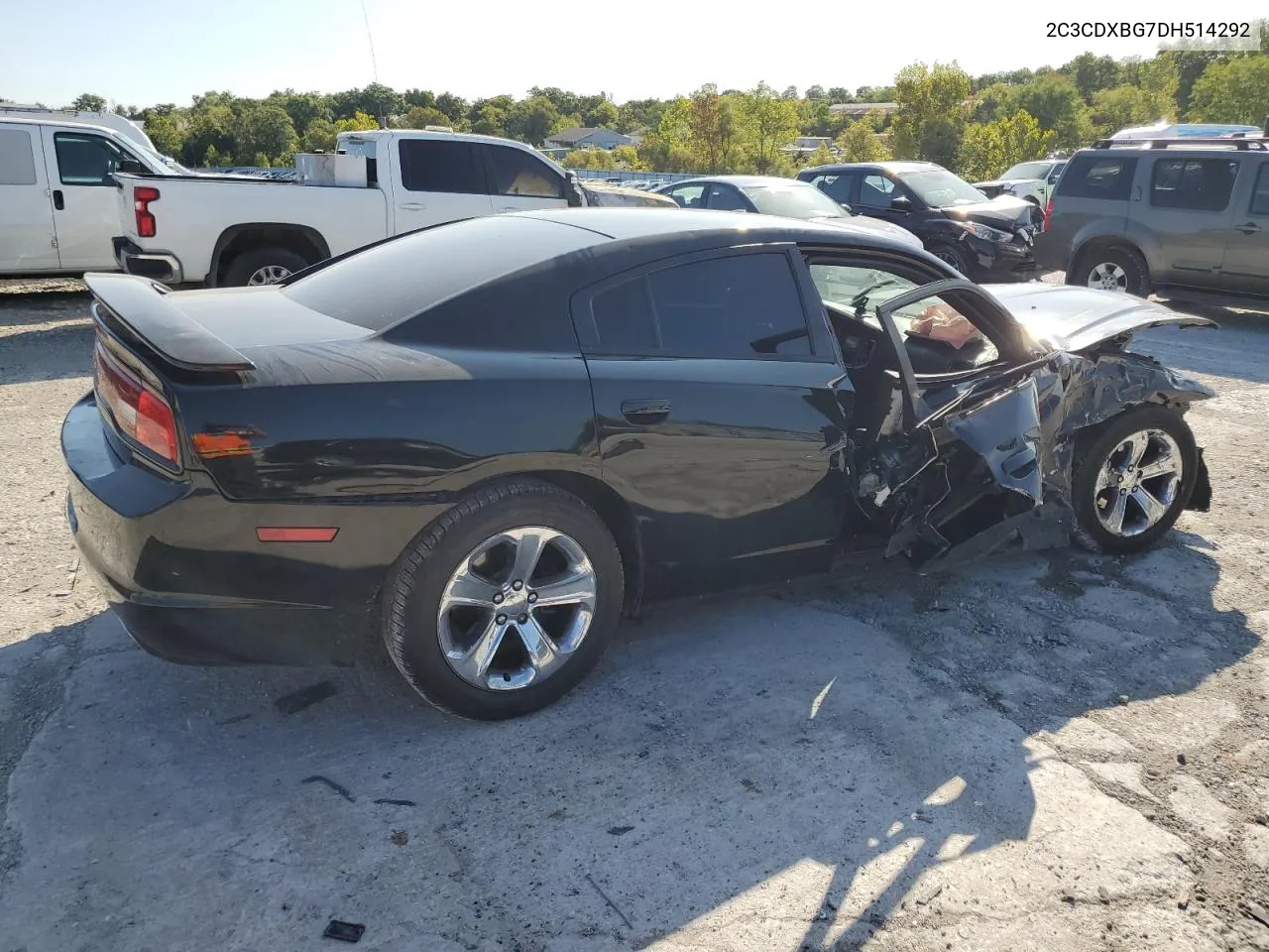 2013 Dodge Charger Se VIN: 2C3CDXBG7DH514292 Lot: 71020424