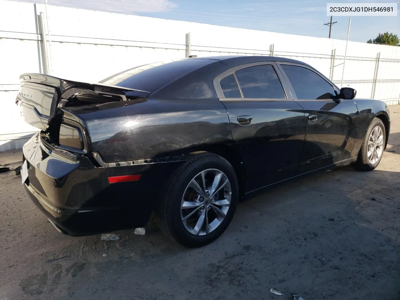 2013 Dodge Charger Sxt VIN: 2C3CDXJG1DH546981 Lot: 71240654