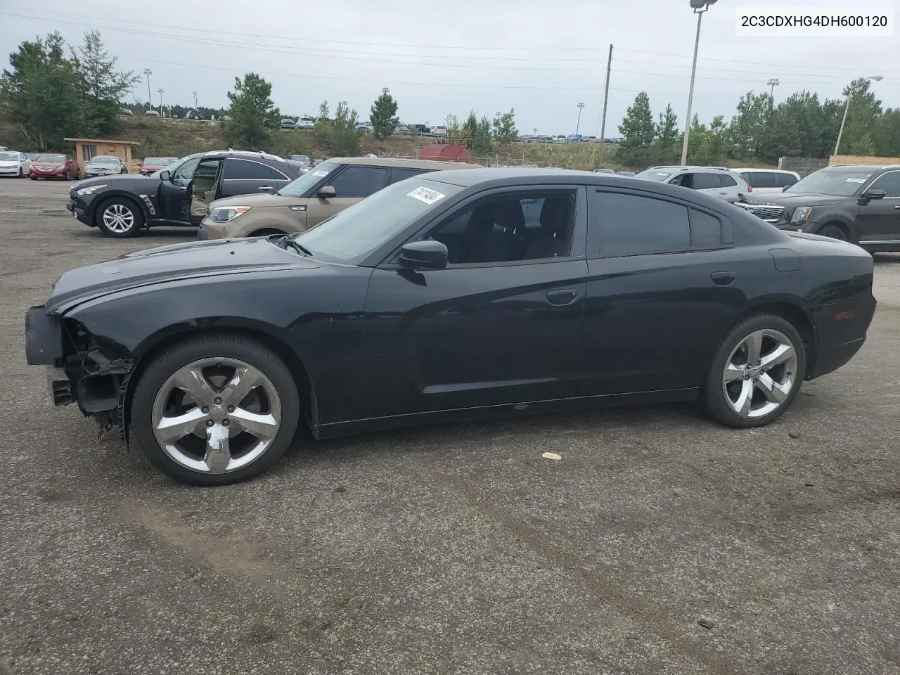 2013 Dodge Charger Sxt VIN: 2C3CDXHG4DH600120 Lot: 71411484