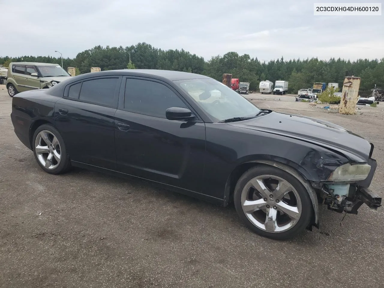 2013 Dodge Charger Sxt VIN: 2C3CDXHG4DH600120 Lot: 71411484