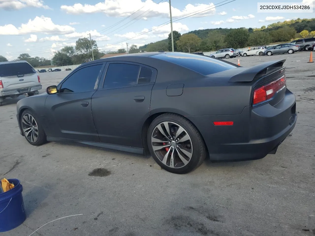 2013 Dodge Charger Srt-8 VIN: 2C3CDXEJ3DH534286 Lot: 71718144