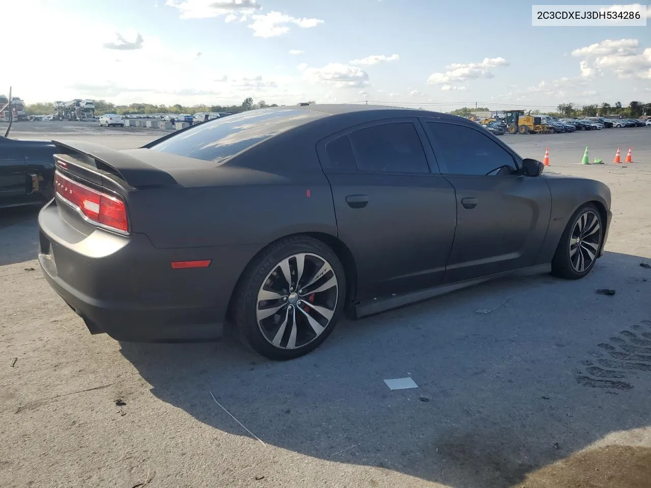 2013 Dodge Charger Srt-8 VIN: 2C3CDXEJ3DH534286 Lot: 71718144