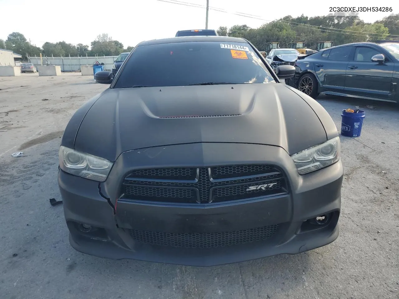 2013 Dodge Charger Srt-8 VIN: 2C3CDXEJ3DH534286 Lot: 71718144