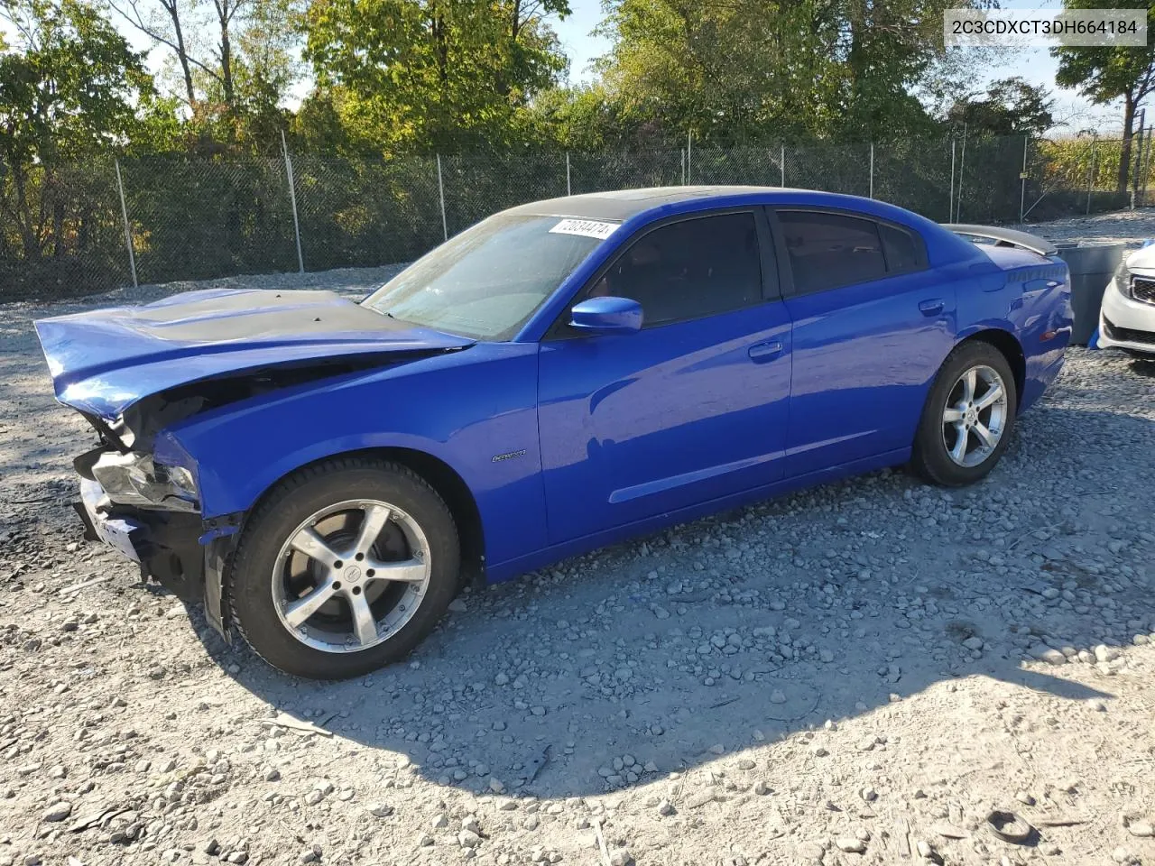 2013 Dodge Charger R/T VIN: 2C3CDXCT3DH664184 Lot: 72034474