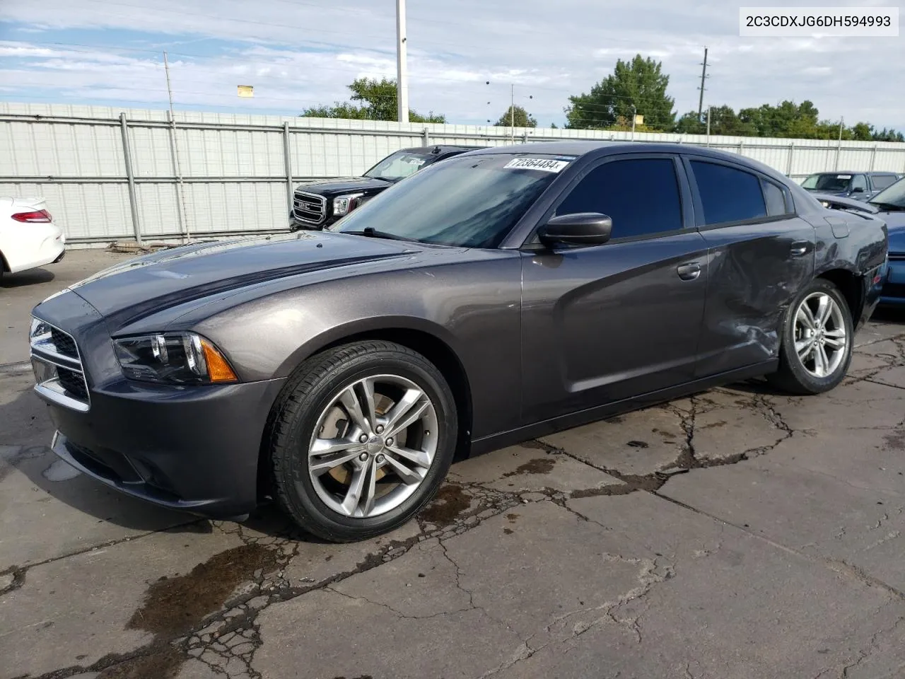 2013 Dodge Charger Sxt VIN: 2C3CDXJG6DH594993 Lot: 72364484