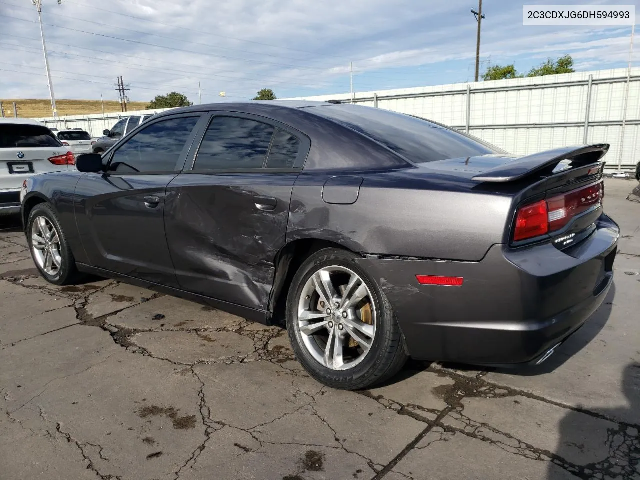 2013 Dodge Charger Sxt VIN: 2C3CDXJG6DH594993 Lot: 72364484