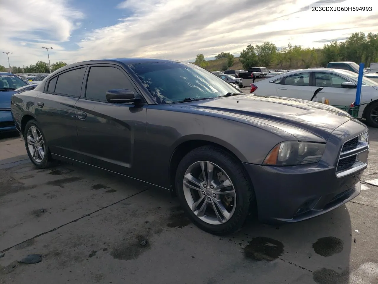 2013 Dodge Charger Sxt VIN: 2C3CDXJG6DH594993 Lot: 72364484