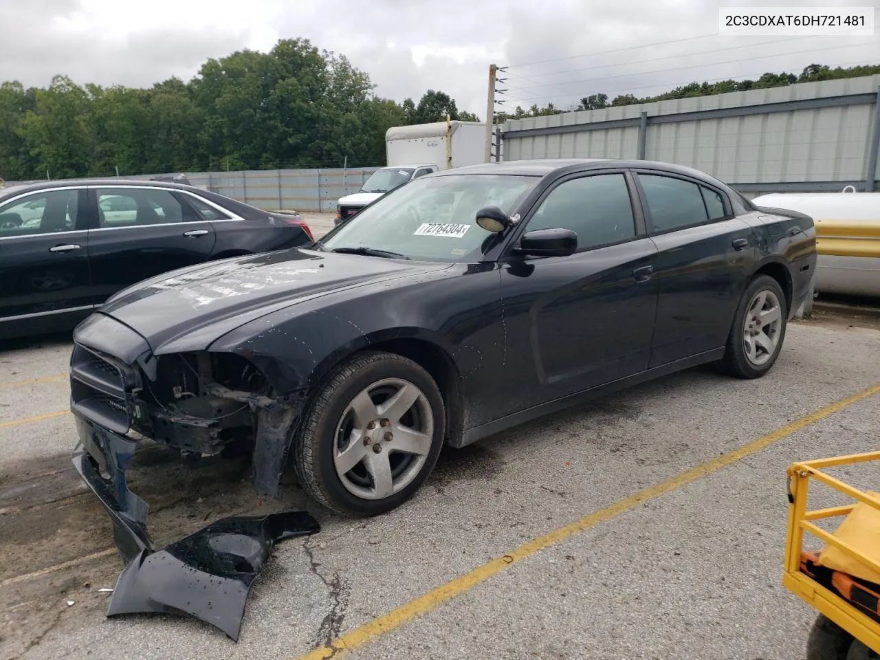 2C3CDXAT6DH721481 2013 Dodge Charger Police