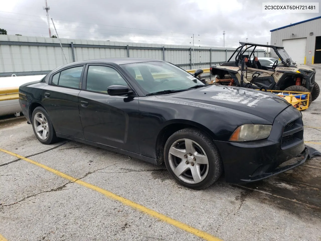 2C3CDXAT6DH721481 2013 Dodge Charger Police