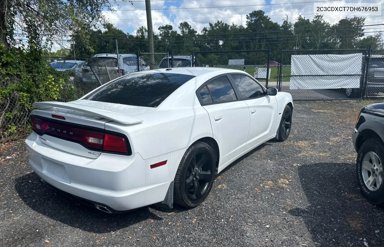 2013 Dodge Charger R/T VIN: 2C3CDXCT7DH676953 Lot: 73173004