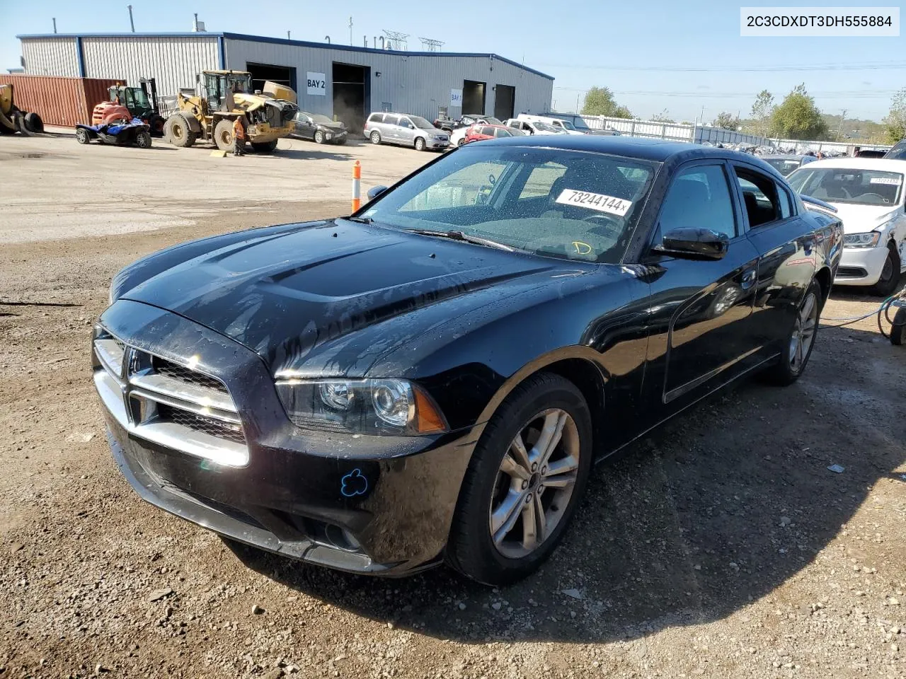 2013 Dodge Charger R/T VIN: 2C3CDXDT3DH555884 Lot: 73244144