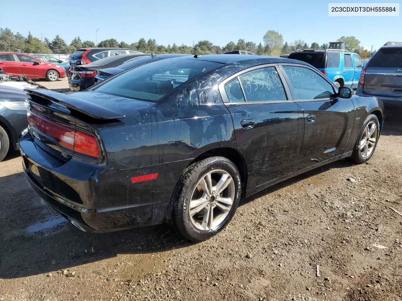 2013 Dodge Charger R/T VIN: 2C3CDXDT3DH555884 Lot: 73244144