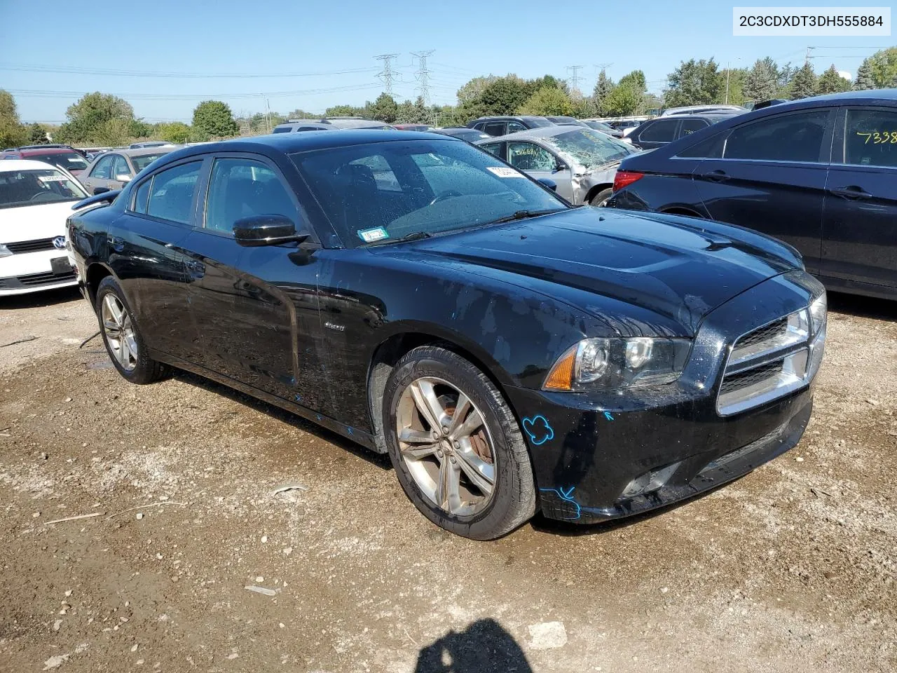 2013 Dodge Charger R/T VIN: 2C3CDXDT3DH555884 Lot: 73244144