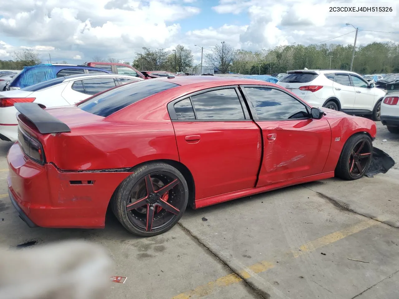 2013 Dodge Charger Srt-8 VIN: 2C3CDXEJ4DH515326 Lot: 73281294