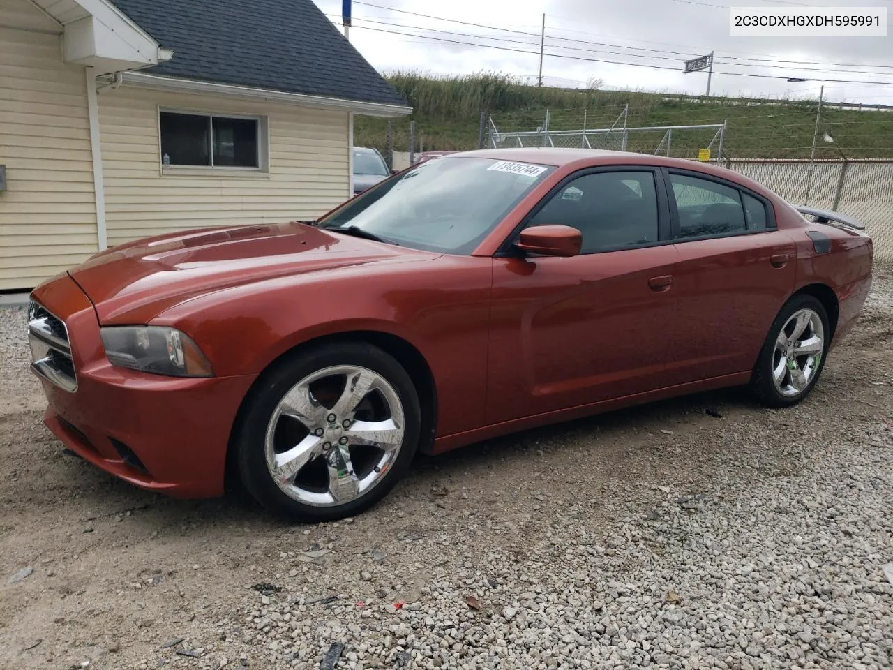 2013 Dodge Charger Sxt VIN: 2C3CDXHGXDH595991 Lot: 73435744