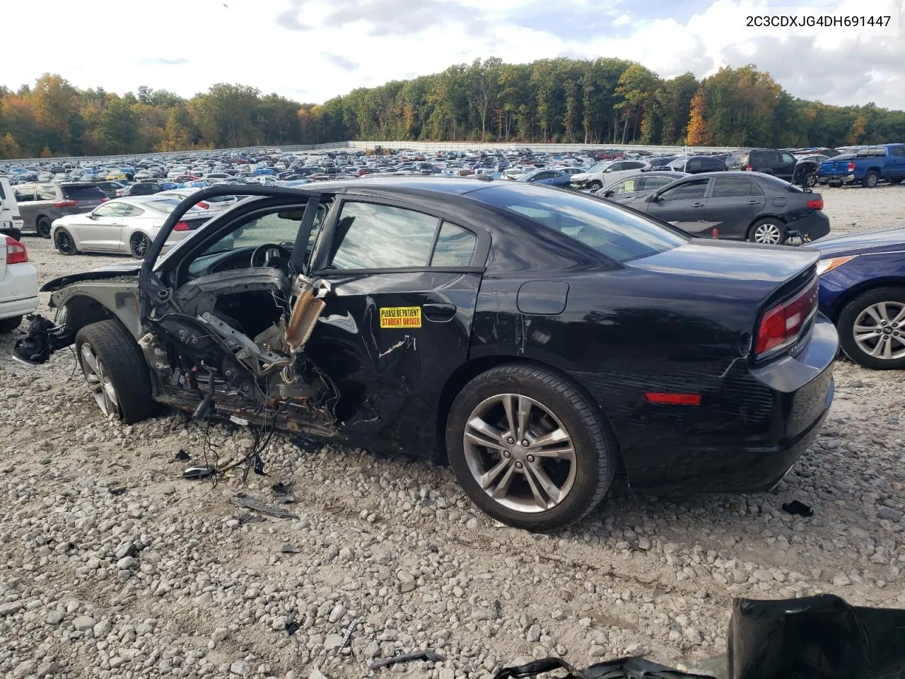 2013 Dodge Charger Sxt VIN: 2C3CDXJG4DH691447 Lot: 73487214