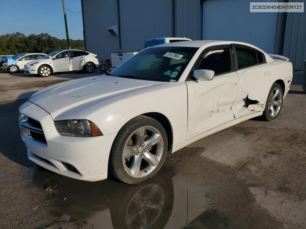 2013 Dodge Charger Sxt VIN: 2C3CDXHG4DH709127 Lot: 73497904