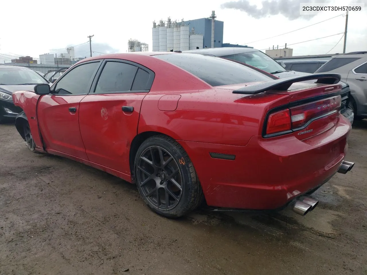 2C3CDXCT3DH570659 2013 Dodge Charger R/T